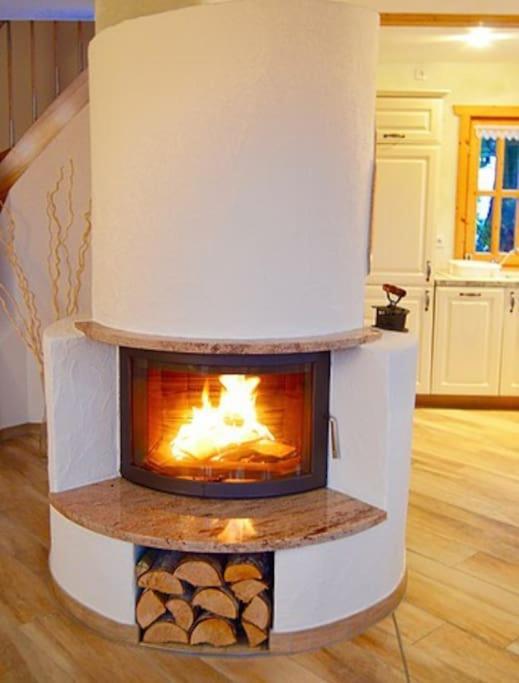 Ferienhaus Sonnenblick Entspannung Mit Sauna Kamin Und Balkon Sonneberg Extérieur photo