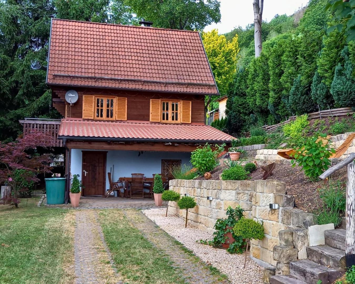 Ferienhaus Sonnenblick Entspannung Mit Sauna Kamin Und Balkon Sonneberg Extérieur photo